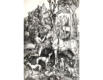VR12-68 Albrecht Dürer - Svatý Eustacem