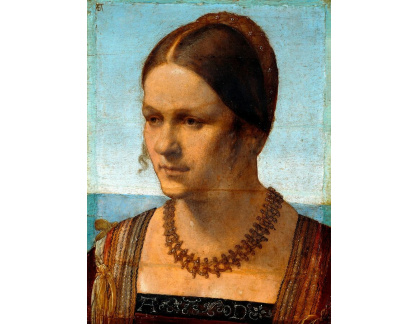 VR12-15 Albrecht Dürer - Portrét Benátčanky