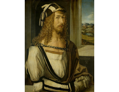 VR12-29 Albrecht Dürer - Autoportrét