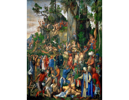 VR12-31 Albrecht Dürer - Mučednictví 10 tisíc křesťanů