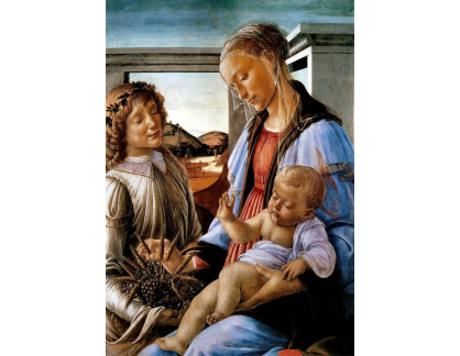 VR17-9 Sandro Botticelli - Madonna dell Eucarestia