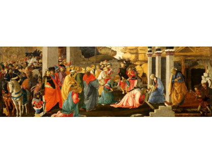 VR17-32 Sandro Botticelli - Klanění tří králů