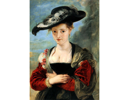 VRU16 Peter Paul Rubens - Žena s kloboukem