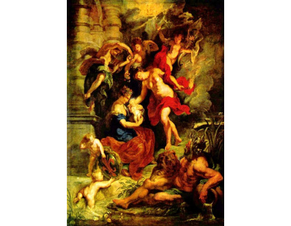 VRU35 Peter Paul Rubens - Narození Marie de Medici