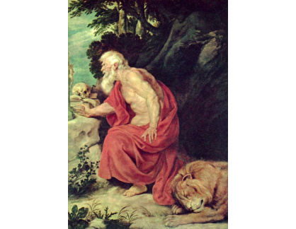 VRU42 Peter Paul Rubens - Svatý Jeroným