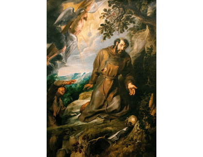 VRU60 Peter Paul Rubens - Svatý František z Assisi přijímající stigmata