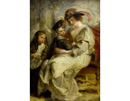 VRU103 Peter Paul Rubens - Helene Fourment a dvě z jejích dětí