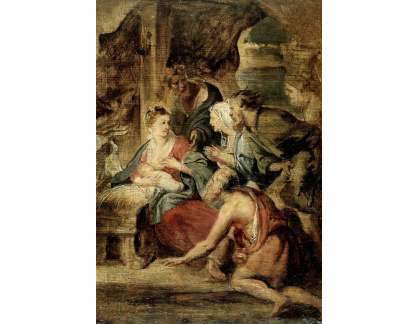 VRU107 Peter Paul Rubens - Klanění pastýřů
