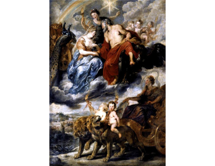 VRU112 Peter Paul Rubens - Setkání Marie de Medici a Jindřicha IV v Lyonu