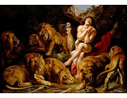 VRU133 Peter Paul Rubens - Daniel v jámě lvové