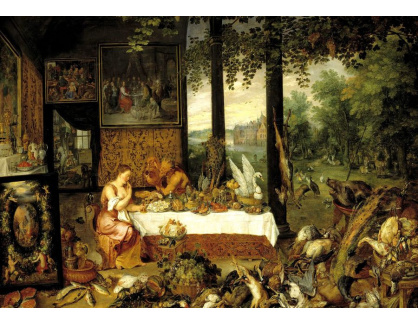 VRU136 Peter Paul Rubens - Alegorie chuti