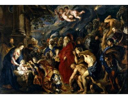 VRU137 Peter Paul Rubens - Klanění tři králů