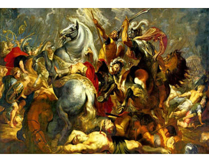 VRU142 Peter Paul Rubens - Vítězství nebo smrt konzula Decius Mus v bitvě