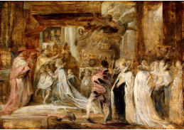 VRU158 Peter Paul Rubens - Korunovace Marie de Medici