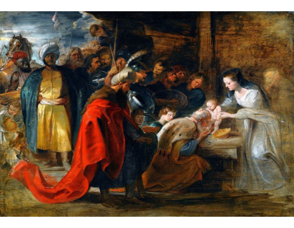 VRU161 Peter Paul Rubens - Klanění tři králů