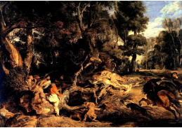 VRU169 Peter Paul Rubens - Na lovu divočáka