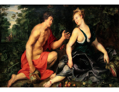 VRU182 Peter Paul Rubens - Vertumne a Pomona
