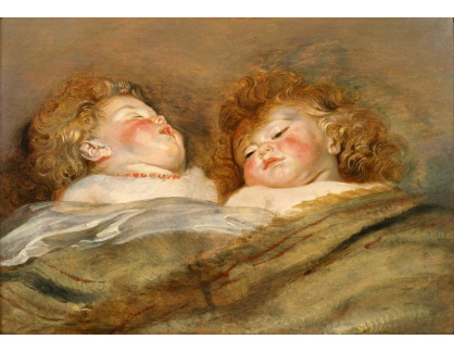 VRU204 Peter Paul Rubens - Dvě spící děti