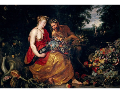 VRU205 Peter Paul Rubens a Frans Snyders - Ceres a Pan