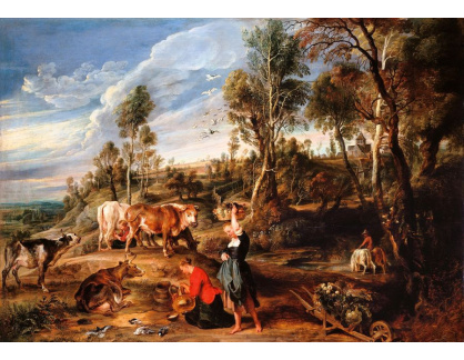 VRU207 Peter Paul Rubens - Farma v Laken
