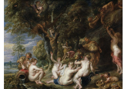 VRU166 Peter Paul Rubens - Nymfy a satýr