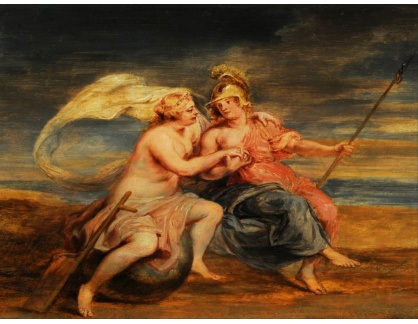 VRU238 Peter Paul Rubens - Alegorie štěstí a ctnosti