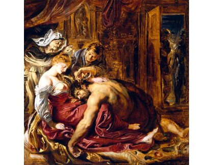 VRU241 Peter Paul Rubens - Samson a Delilah