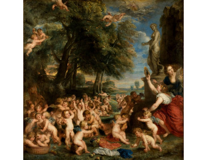 VRU243 Peter Paul Rubens - Uctívání Venuše