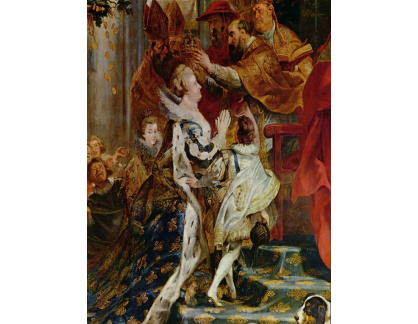 VRU179 Peter Paul Rubens - Korunovace Marie de Medici v Paříži
