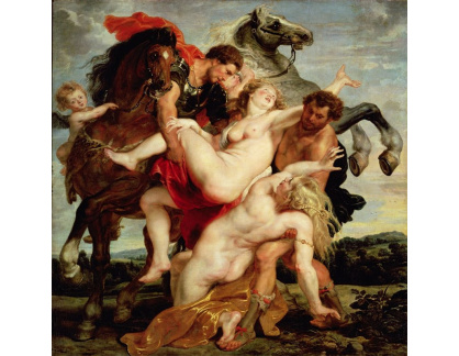 VRU245 Peter Paul Rubens a Jan Wildens - Únos dcer Leucippuse