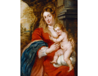 VRU254 Peter Paul Rubens - Madonna a dítě