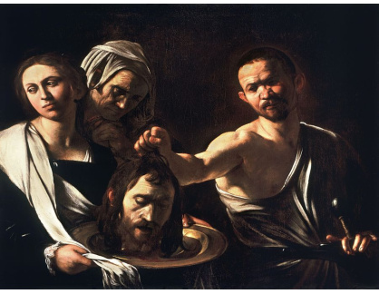 VCAR 12 Caravaggio - Salome s hlavou Jana Křtitele