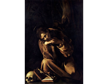 VCAR 37 Caravaggio - Meditace svatého Františka