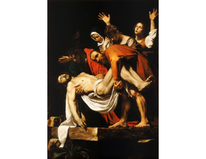 VCAR 43 Caravaggio - Pohřeb Krista