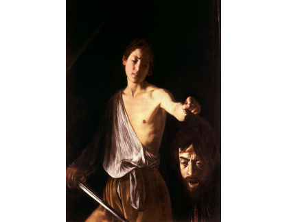VCAR 56 Caravaggio - David s hlavou Goliáše