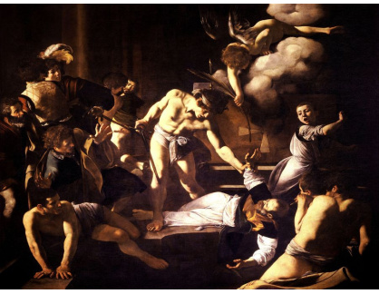 VCAR 63 Caravaggio - Mučednictví svatého Matouše