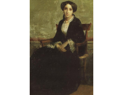 R15-2 Adolph William Bouguereau - Portrét nejstarší dcery Genevieve Celine