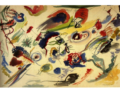 VVK 14 Vasilij Kandinskij - První abstrakt