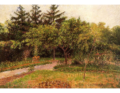 VCP-241 Camille Pissarro - Zahrada u Eragny