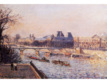 VCP-256 Camille Pissarro - Louvre odpoledne