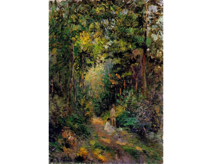 VCP-41 Camille Pissarro - Podzimní cesta lesem