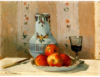 VCP-420 Camille Pissarro - Zátiší s jablky a džbánem