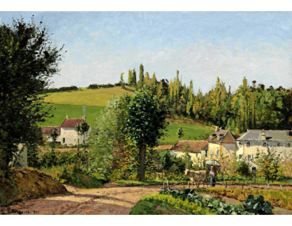 VCP-451 Camille Pissarro - Osada v Pontoise