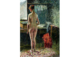 VCP-500 Camille Pissarro - Ženský akt zezadu v interieru