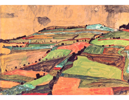 VES 18 Egon Schiele - Krajina u Krumlova