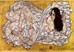 VES 236 Egon Schiele - Ležící žena