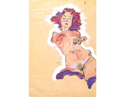 VES 189 Egon Schiele - Ženský akt