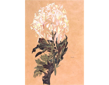 VES 199 Egon Schiele - Bílé chryzantemy