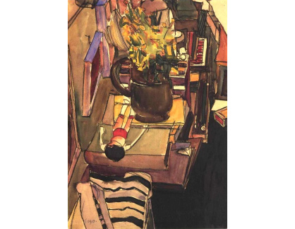 VES 210 Egon Schiele - Malířský ateliér