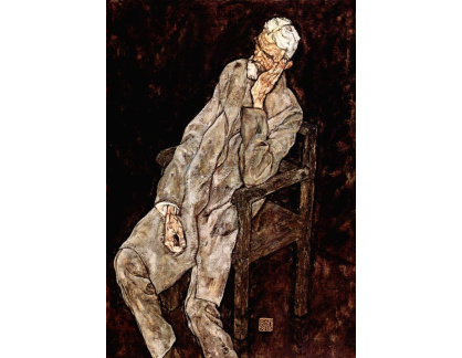 VES 217 Egon Schiele - Portrét Johanna Harmse
